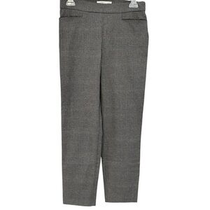 89th + Madison Gray Slim Ankle Pants Women’s Small Stretch Career Trousers